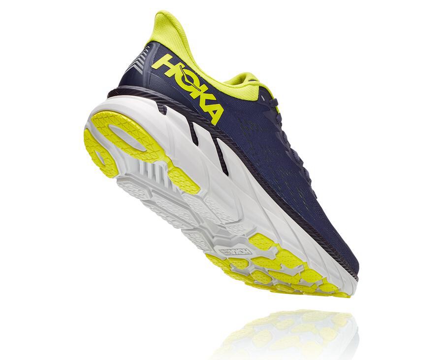 Tenis Hoka One One Hombre Azul Marino - Clifton 7 - GOBM95732